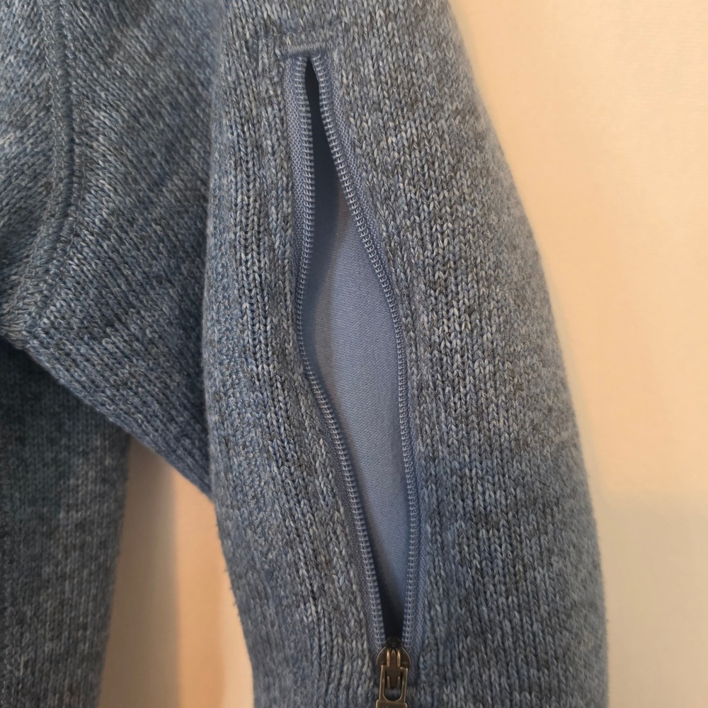 Patagonia Better Sweater Full Zip Jacket Blue Heather Fleece XS 25542 - Picture 5 of 14